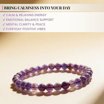 Amethyst Bracelet - plusvalueindia