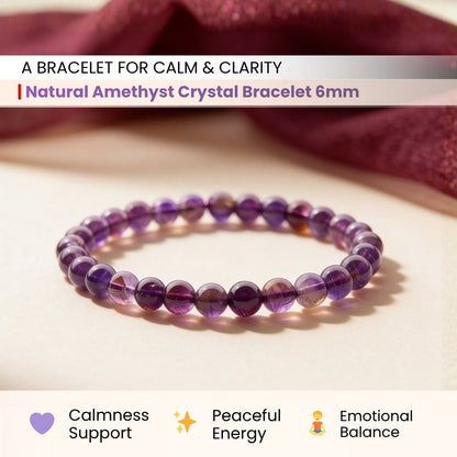Amethyst Bracelet - plusvalueindia