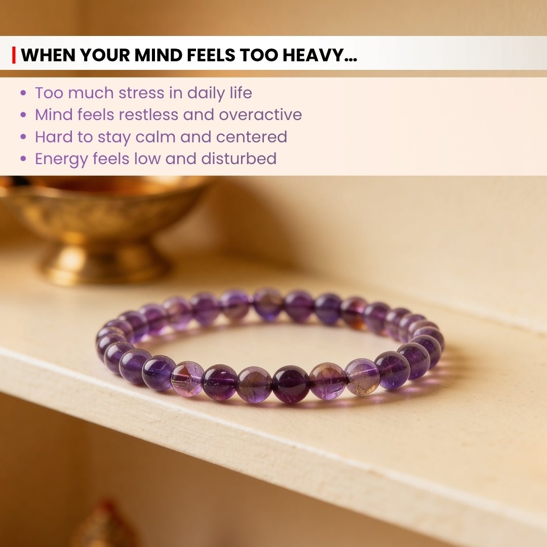 Amethyst Bracelet - plusvalueindia