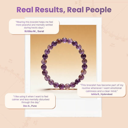 Amethyst Bracelet - plusvalueindia
