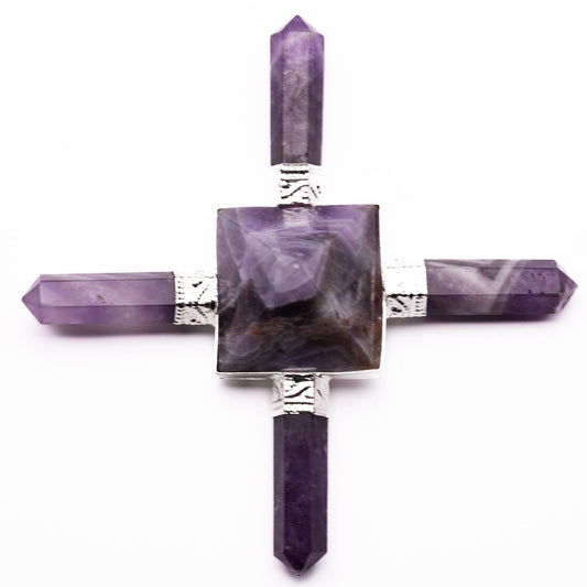 amethyst crystal pyramid generator
