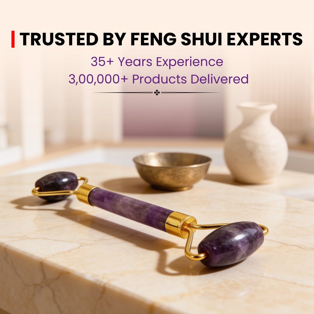 Amethyst Face, Eyes and Neck Massager - plusvalueindia