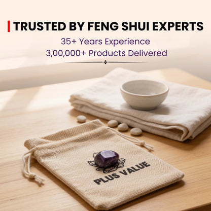 Amethyst Pocket Stone - Student Education & Memory - plusvalueindia
