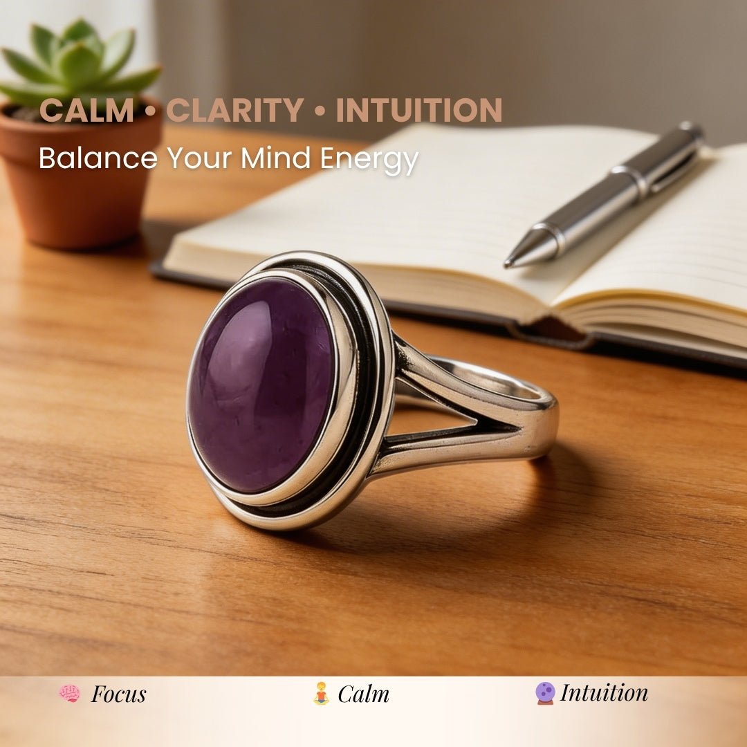 Amethyst Ring - plusvalueindia
