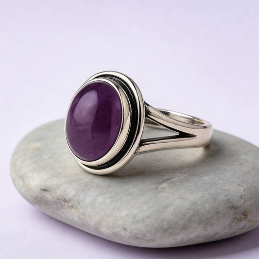 Amethyst Ring - plusvalueindia