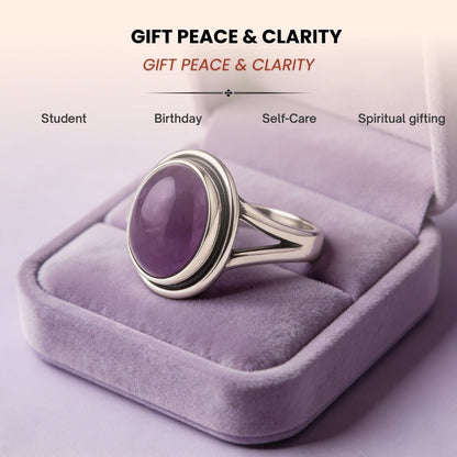 Amethyst Ring - plusvalueindia