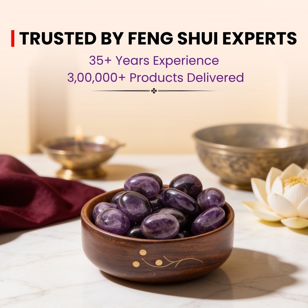 Amethyst Tumbled AAA+ Stone Pebbles Healing Crystals - plusvalueindia