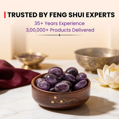Amethyst Tumbled AAA+ Stone Pebbles Healing Crystals - plusvalueindia