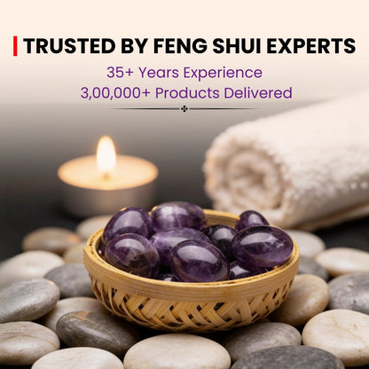 Amethyst Tumbled AAA+ Stone Pebbles Healing Crystals - plusvalueindia