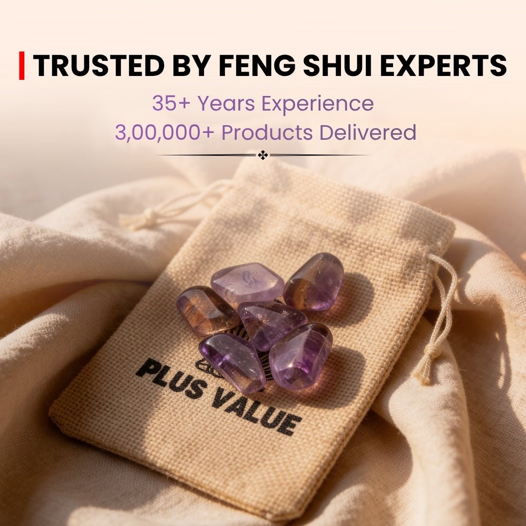 Ametrine Tumbled Stone Pebbles - plusvalueindia