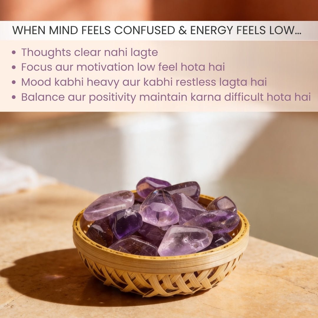 Ametrine Tumbled Stone Pebbles - plusvalueindia