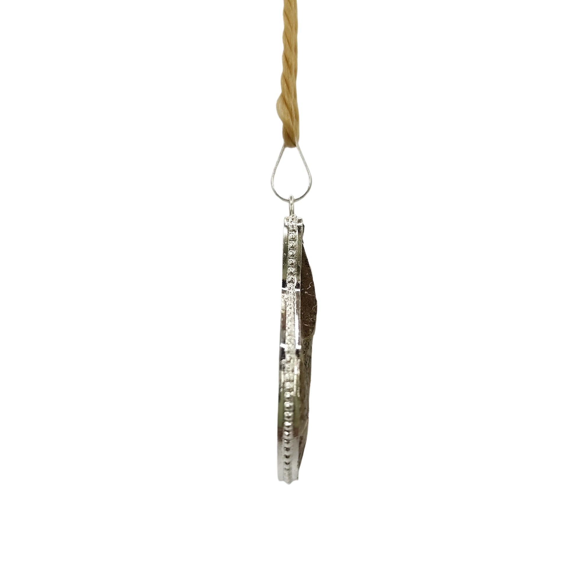ammonite stone pendant crystal reiki healing