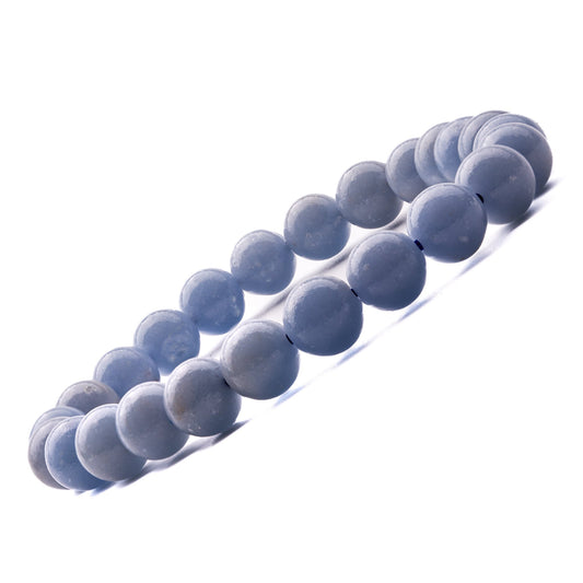 angelite bracelet 8mm