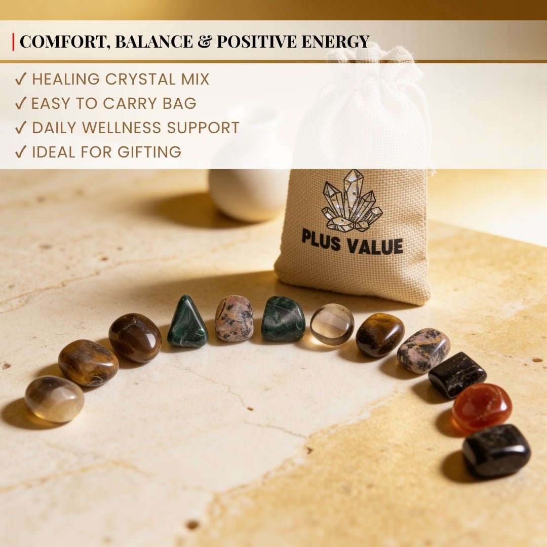 Arthritis Care Healing Crystal Bag - plusvalueindia