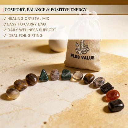 Arthritis Care Healing Crystal Bag - plusvalueindia