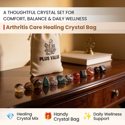 Arthritis Care Healing Crystal Bag - plusvalueindia