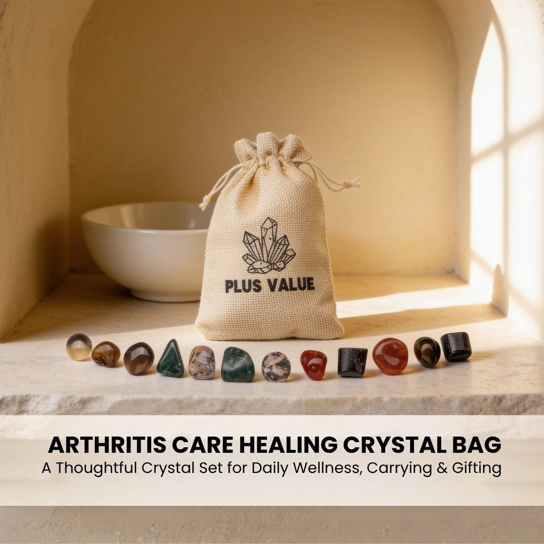Arthritis Care Healing Crystal Bag - plusvalueindia
