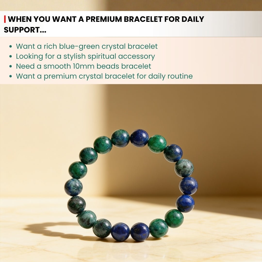 Azurite Bracelet - plusvalueindia