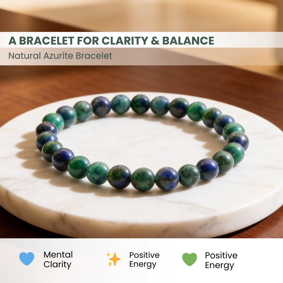 Azurite Bracelet - plusvalueindia