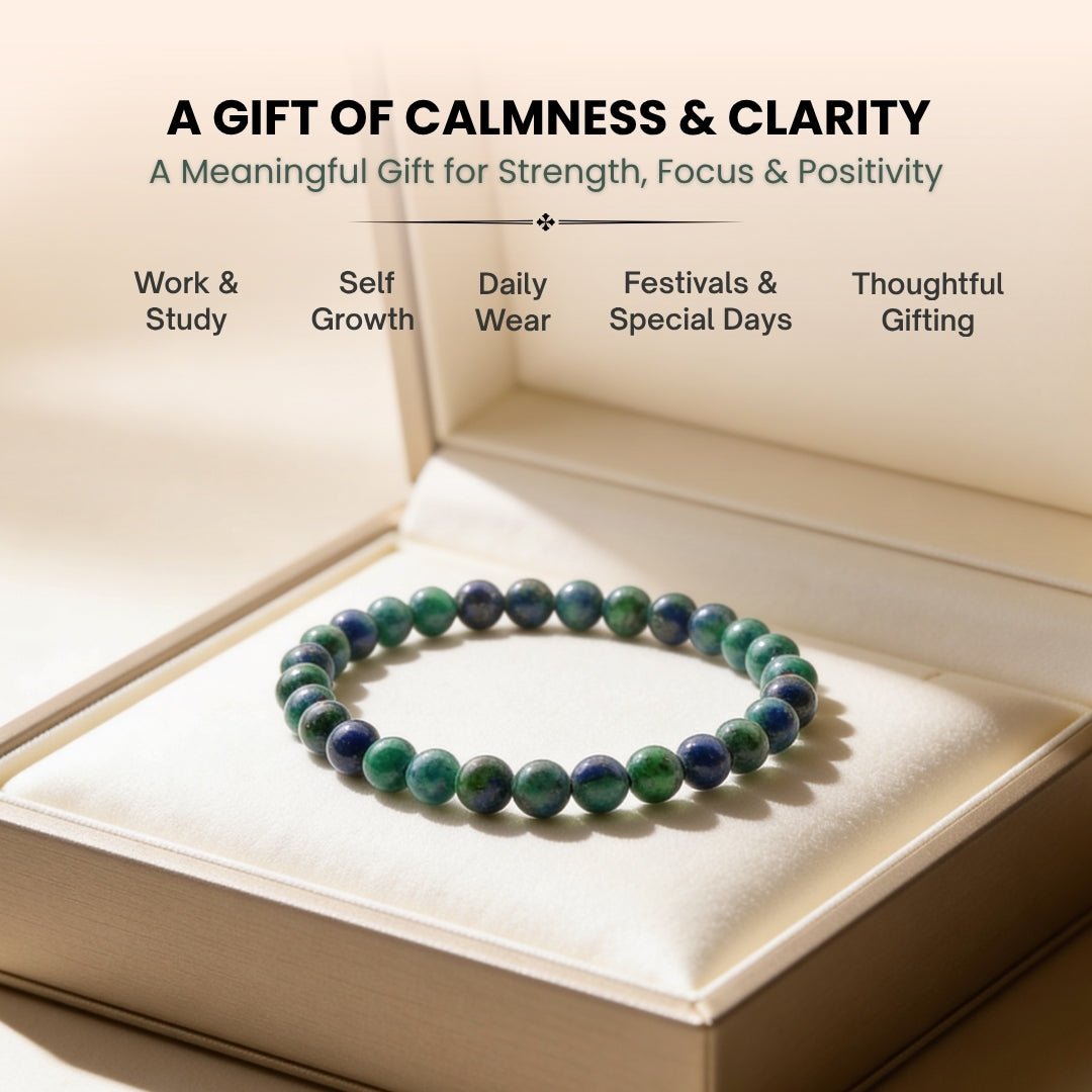 Azurite Bracelet - plusvalueindia