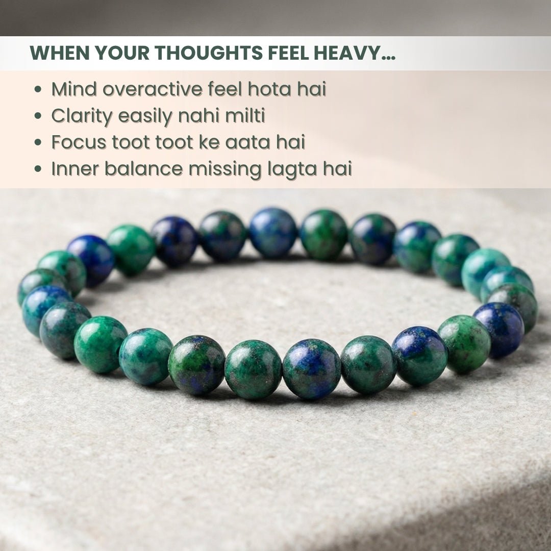 Azurite Bracelet - plusvalueindia