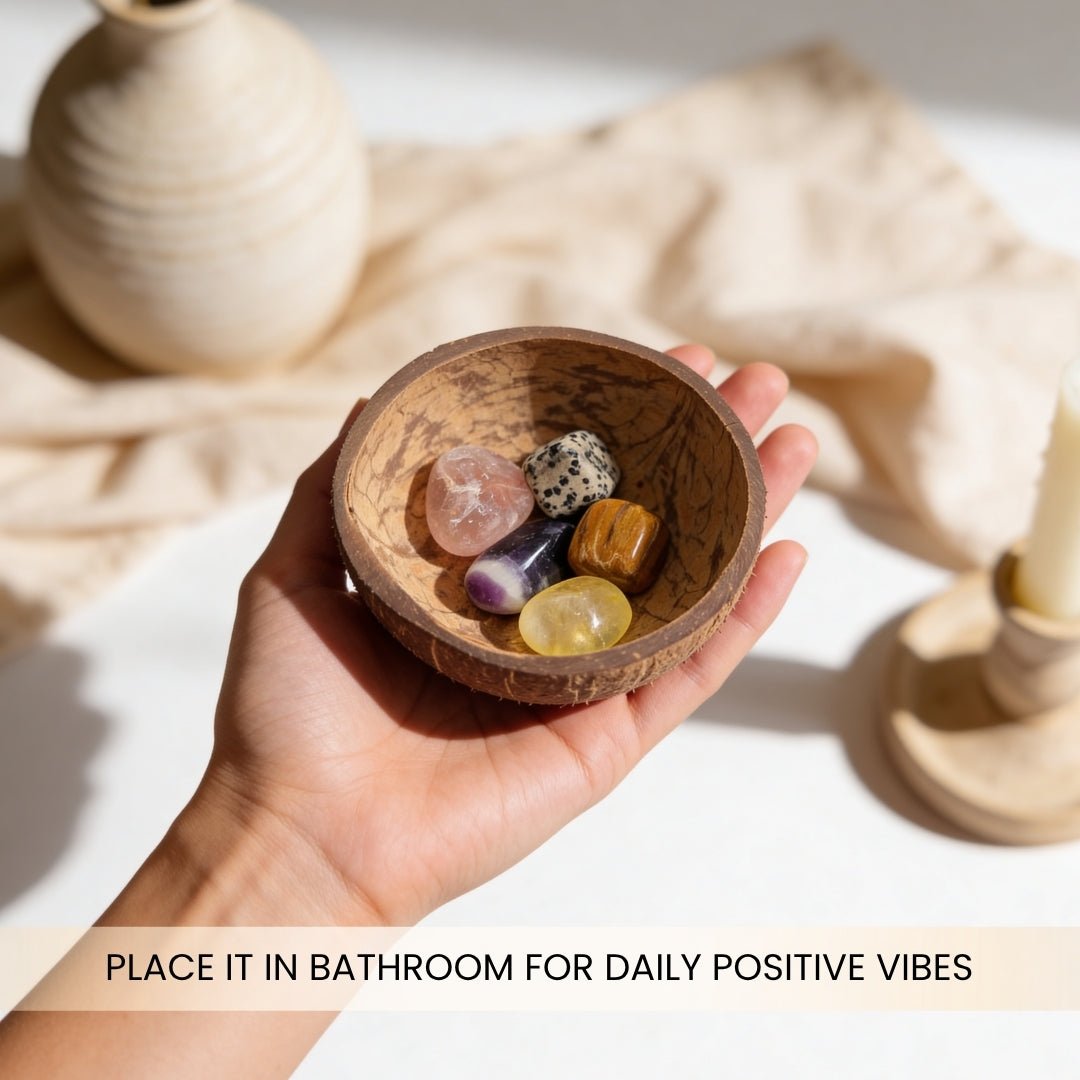 North East Bathroom Crystal Remedies Cure - plusvalueindia