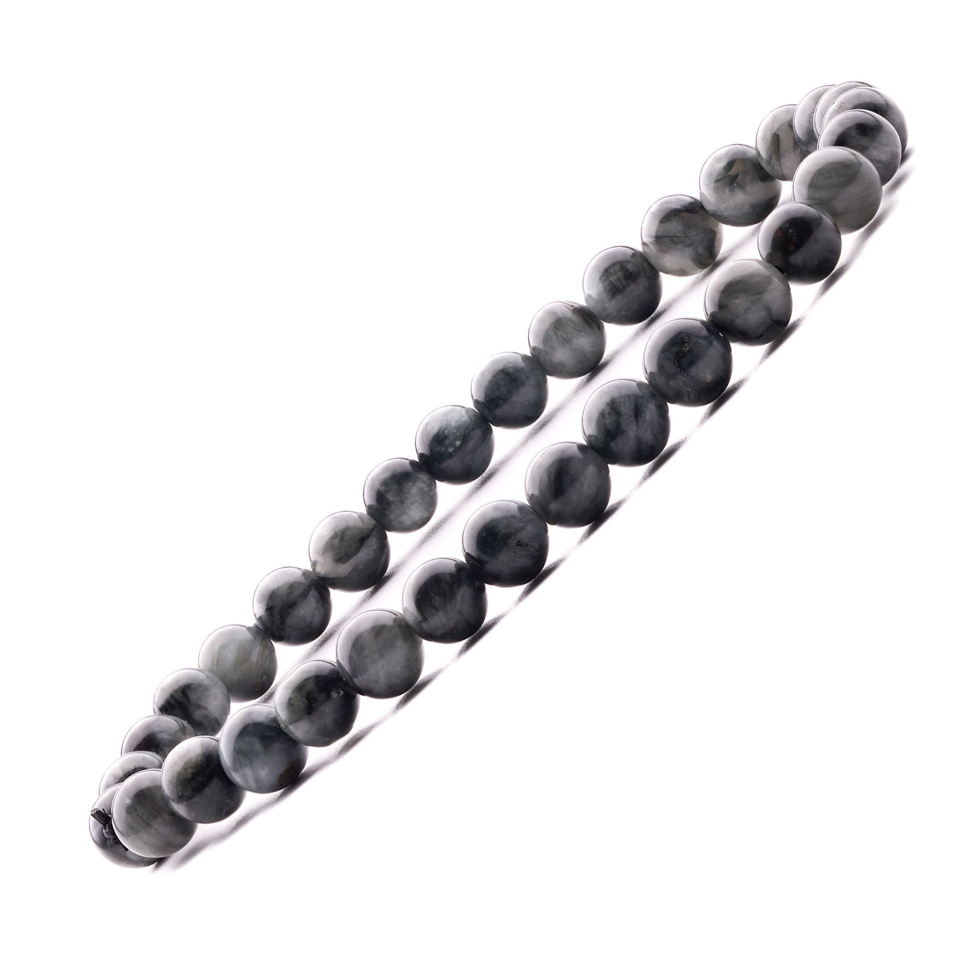 black cat eye bracelet 6mm