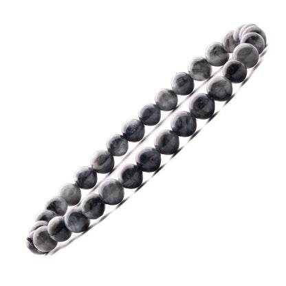 black cat eye bracelet 6mm