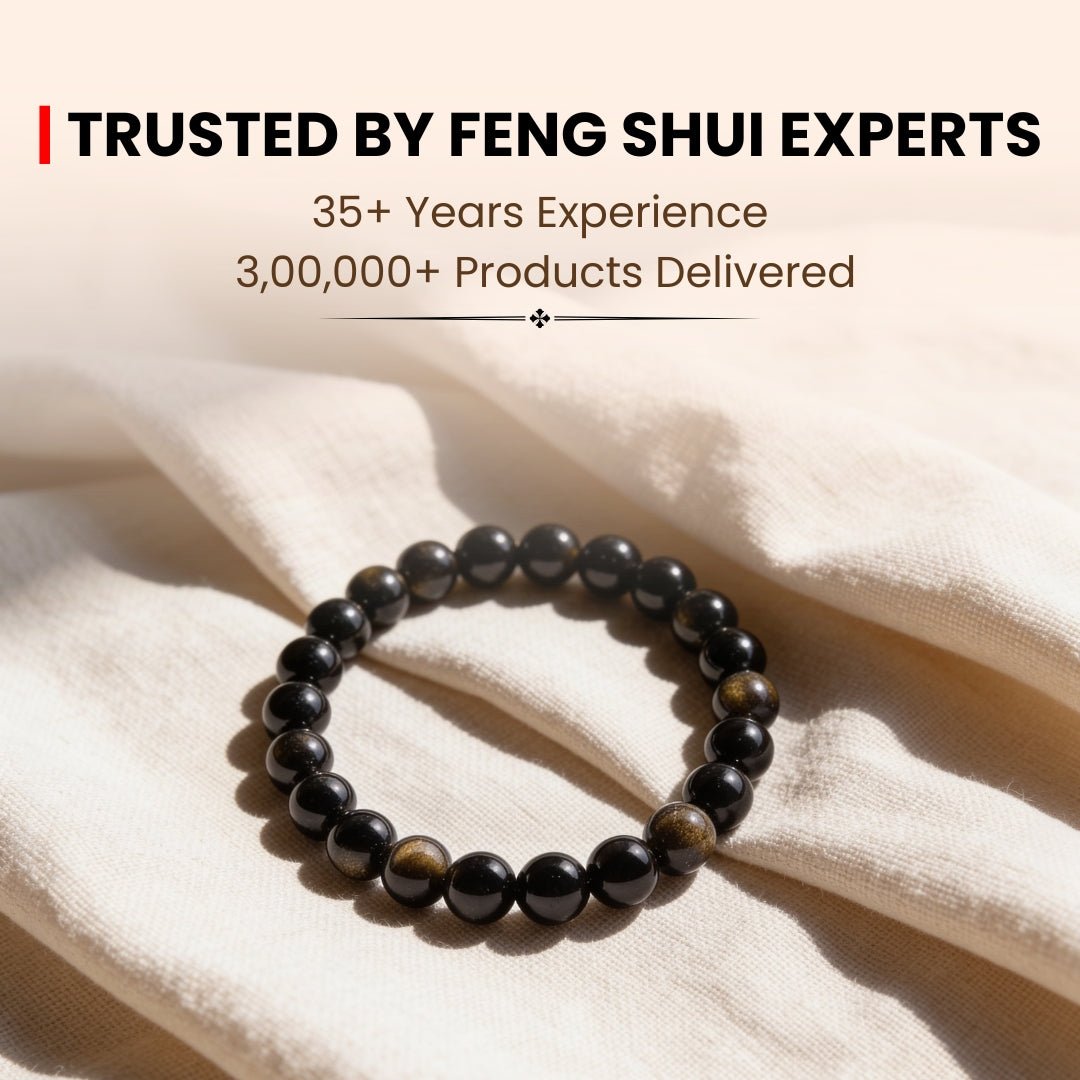 Black Obsidian Bracelet for Protection - plusvalueindia