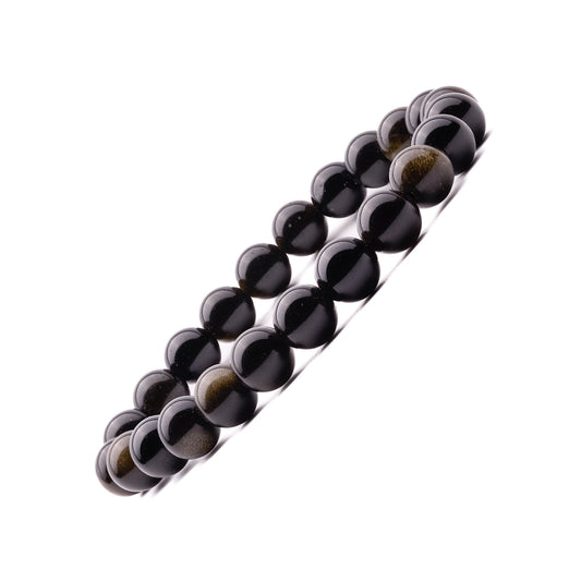 black obsidian bracelet 8mm