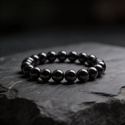 Black Tourmaline Bracelet Strong Protection - plusvalueindia