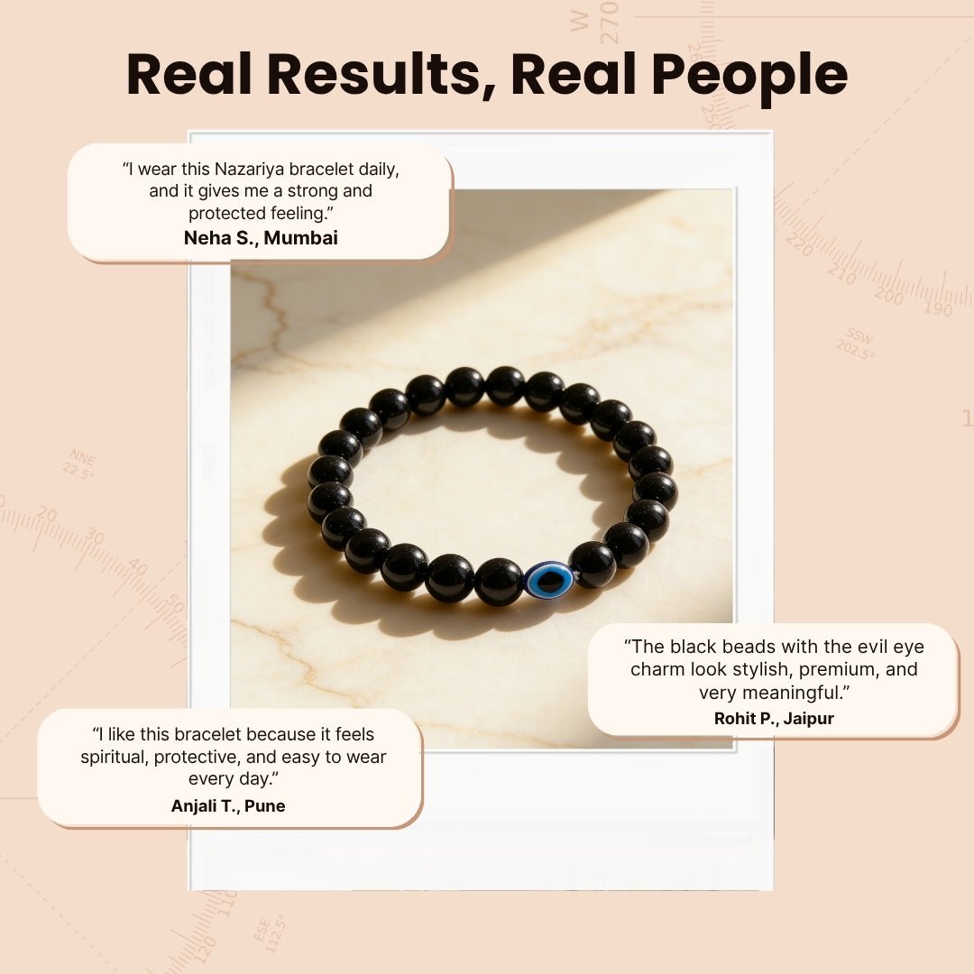 Black Tourmaline Bracelet Strong Protection - plusvalueindia