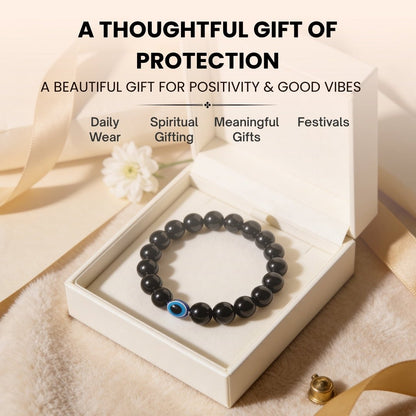Black Tourmaline Bracelet Strong Protection - plusvalueindia