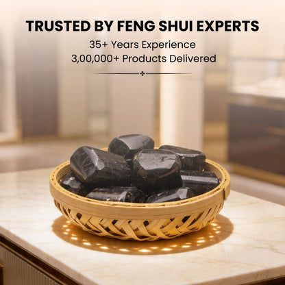 Black Tourmaline Tumbled Stone Pebbles - plusvalueindia