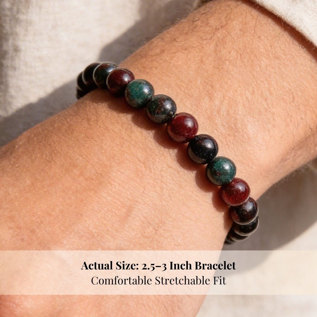Bloodstone Bracelet - plusvalueindia