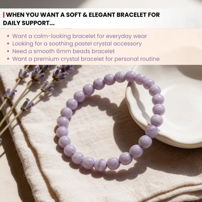 Blue Lace Agate Bracelet for Men Women Boys and Girls - plusvalueindia