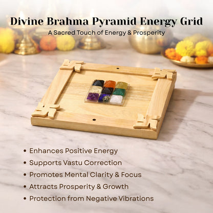 Brahma Pyramid for Vastu Dosh Nivaran of Brahmasthan Center of House - plusvalueindia