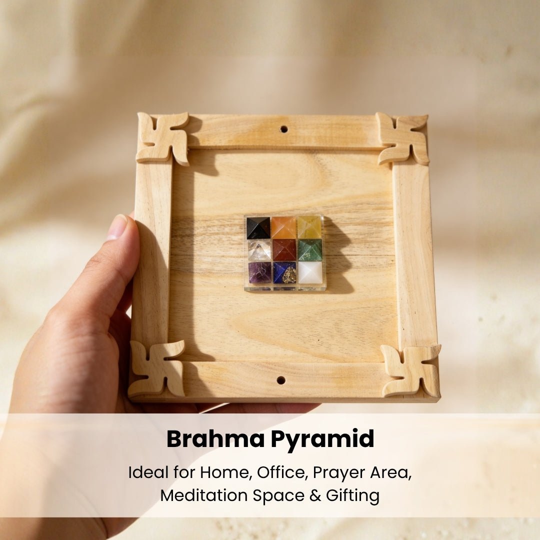Brahma Pyramid for Vastu Dosh Nivaran of Brahmasthan Center of House - plusvalueindia