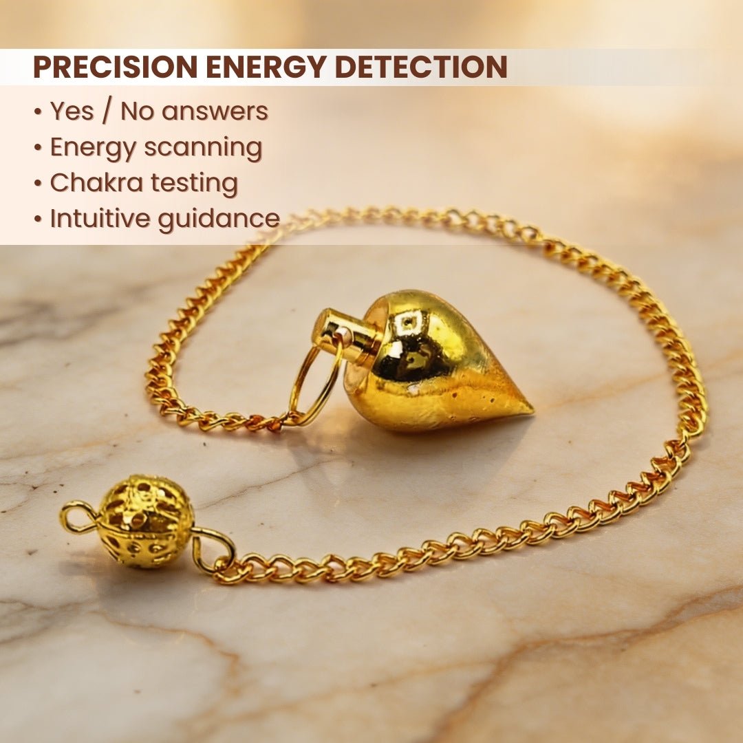 Brass Dowsing Pendulum for Dowsing Expert & Masters - plusvalueindia
