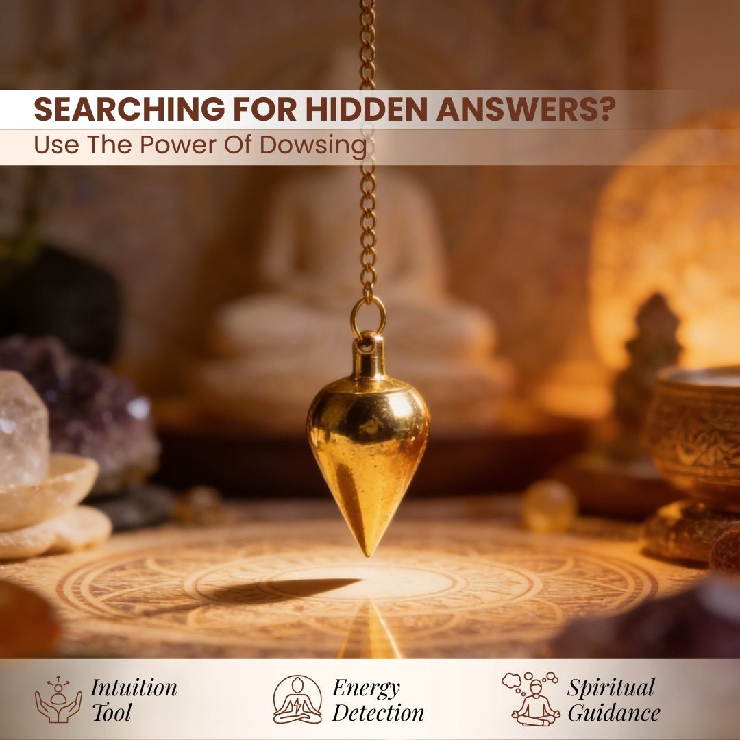 Brass Dowsing Pendulum for Dowsing Expert & Masters - plusvalueindia