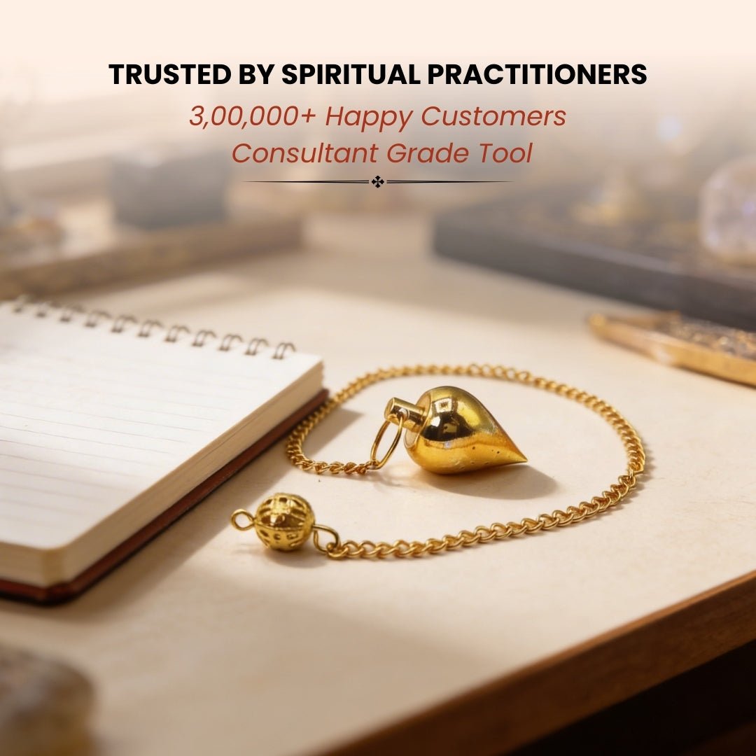 Brass Dowsing Pendulum for Dowsing Expert & Masters - plusvalueindia