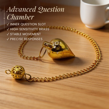 Brass Dowsing Pendulum for Dowsing Expert & Masters - plusvalueindia