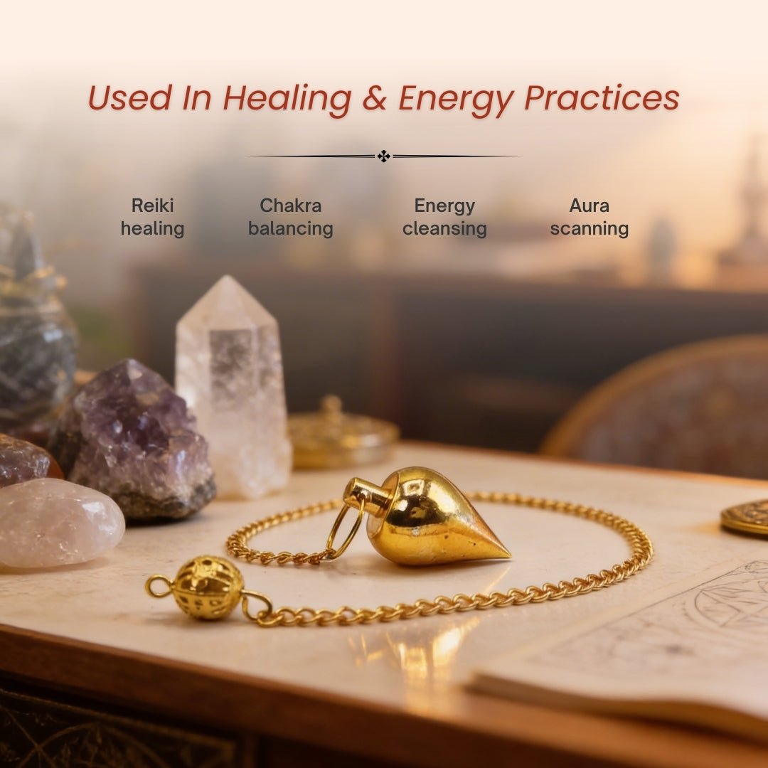 Brass Dowsing Pendulum for Dowsing Expert & Masters - plusvalueindia