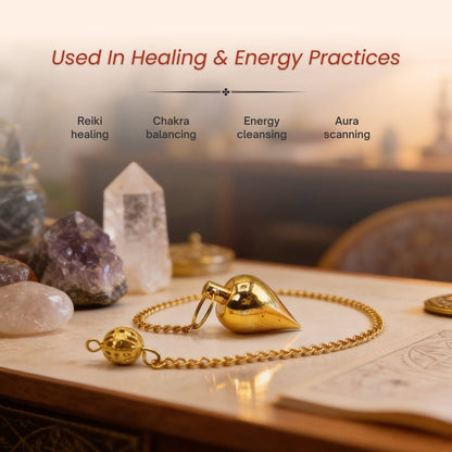 Brass Dowsing Pendulum for Dowsing Expert & Masters - plusvalueindia
