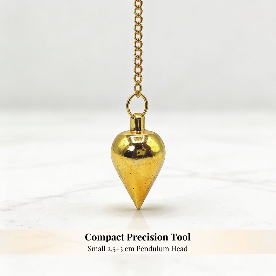 Brass Dowsing Pendulum for Dowsing Expert & Masters - plusvalueindia