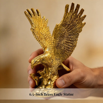 Brass Eagle Feng Shui Vastu Remedies for Protection from Negativity - plusvalueindia