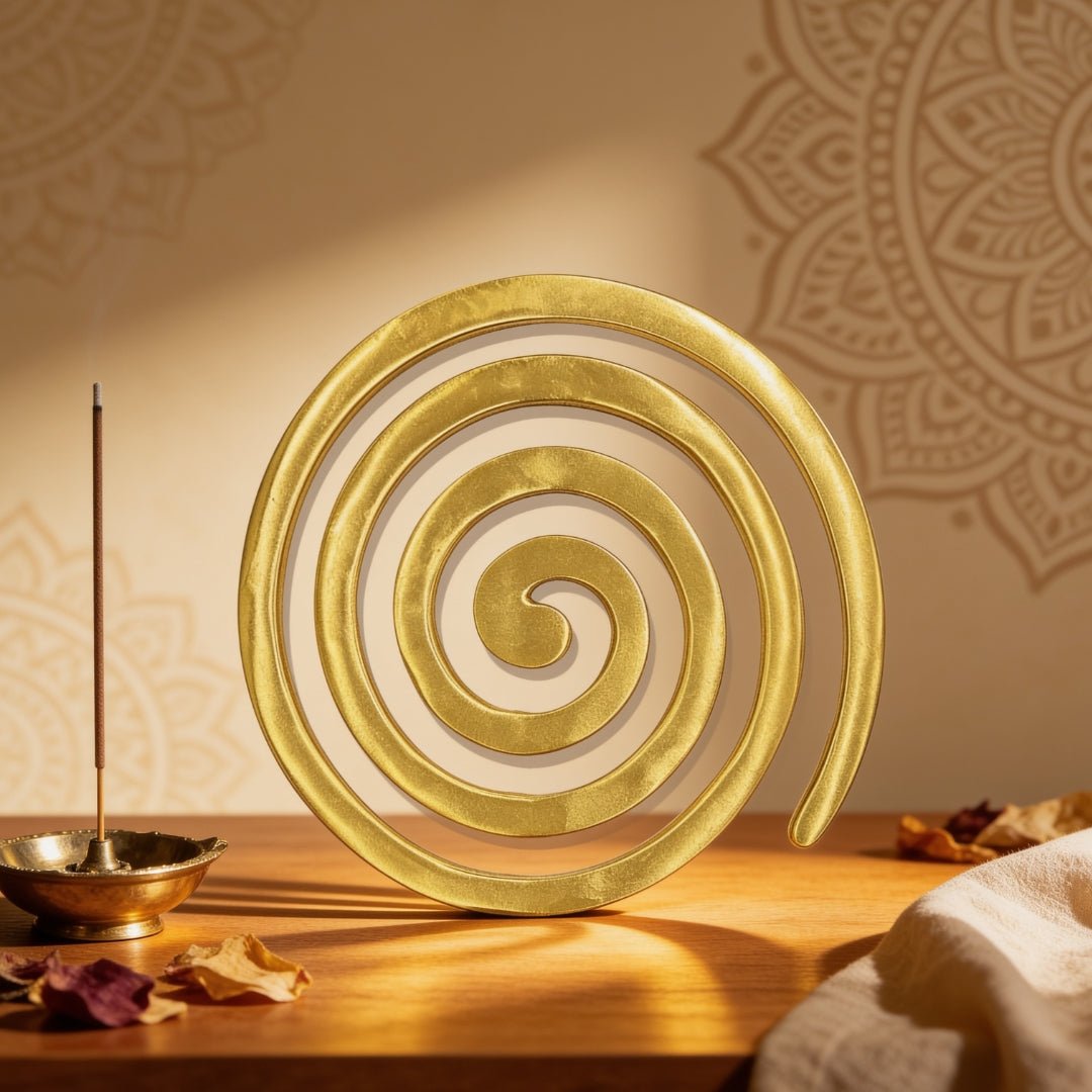 Brass Helix Vastu Remedies for North-West Vaastu Defects Like Entrance, Toilet, Kitchen, Extended Corner & Cuts - plusvalueindia
