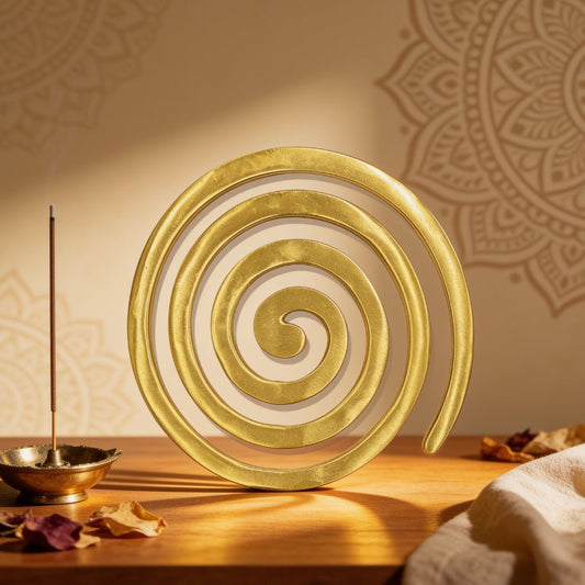 Brass Helix Vastu Remedies for North-West Vaastu Defects Like Entrance, Toilet, Kitchen, Extended Corner & Cuts - plusvalueindia
