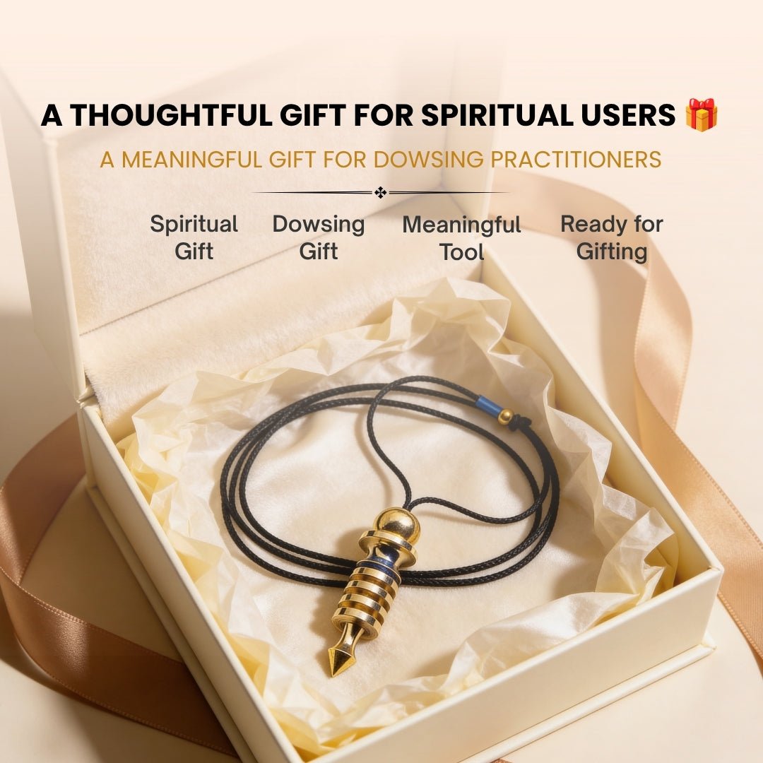 New Brass Dowsing Pendulum Model - Premium for Professional Dowsers & Dowsing Exp - Free Dowsing Chart Online In India - plusvalueindia
