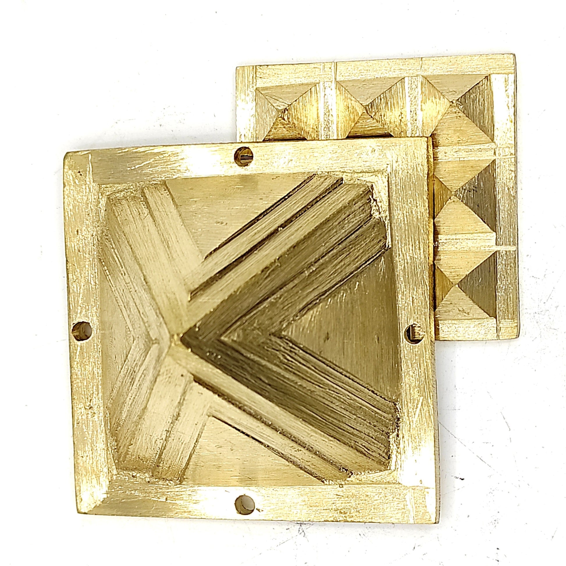 brass metal vastu pyramid remedies